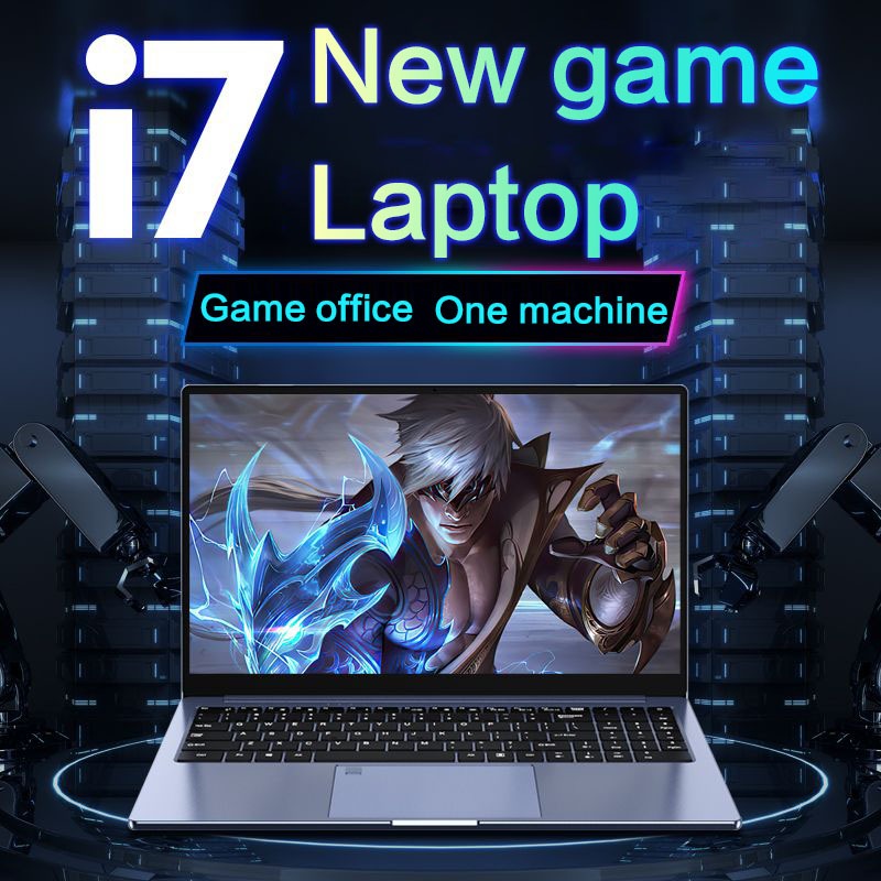 ยี่ห้อใหม่ Intel Core i7 แล็ปท็อป 16GB RAM 1TB SSD หน้าจอ 15.6 นิ้วในตัว WEBCAM WiFi บลูทูธแล็ปท็อปธุรกิจแบบพกพา Windows11