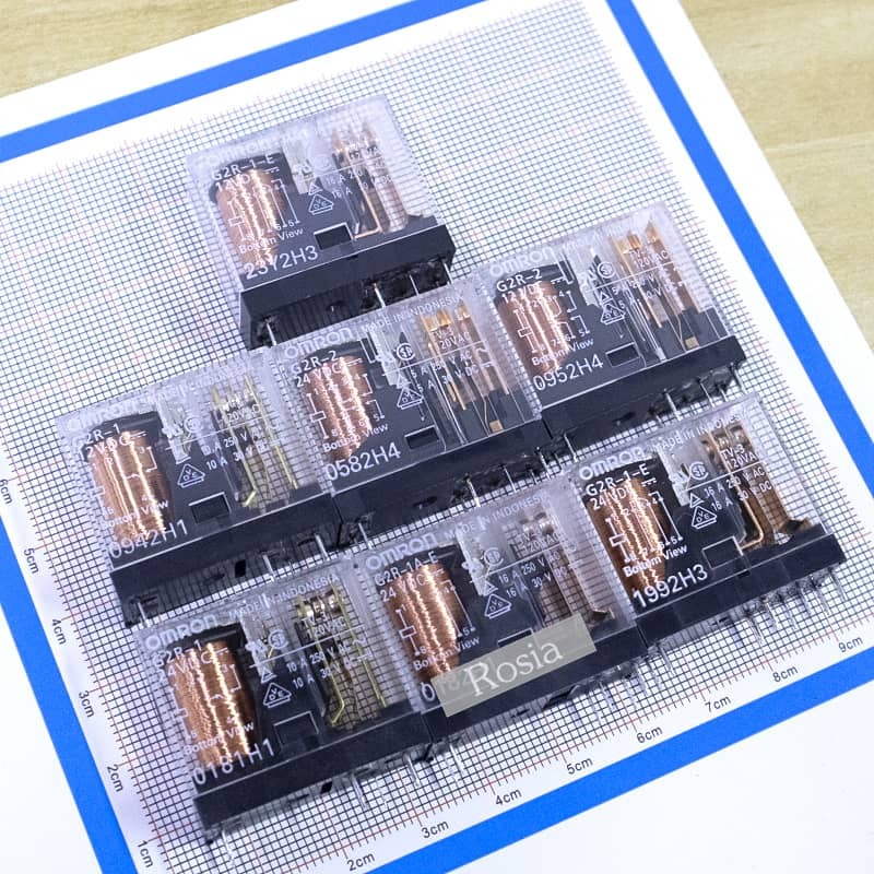 รีเลย์ G2R-1-24VDC G2R-1-E-24VDC G2R-2-24VDC 12VDC