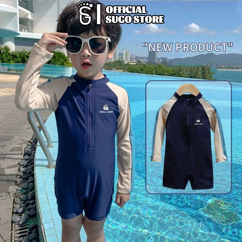 SUGE จัดส่งจากประเทศไทย!พร้อมส่งจากไทยส่งไว ชุดว่ายน้ำเด็ก 2-11 ปี ชุดว่ายน้ำหมีแพนด้า