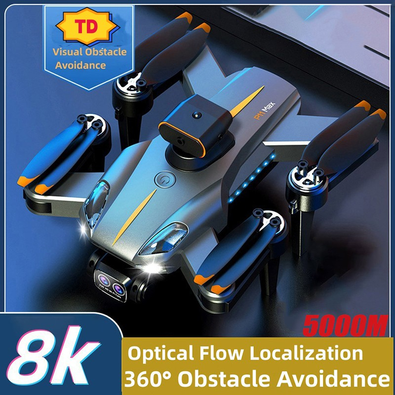 P11S Max drone 8K professional กล้องคู่ความละเอียดสูงถ่ายภาพทางอากาศ GPS อัจฉริยะหลีกเลี่ยงอุปสรรคขอ