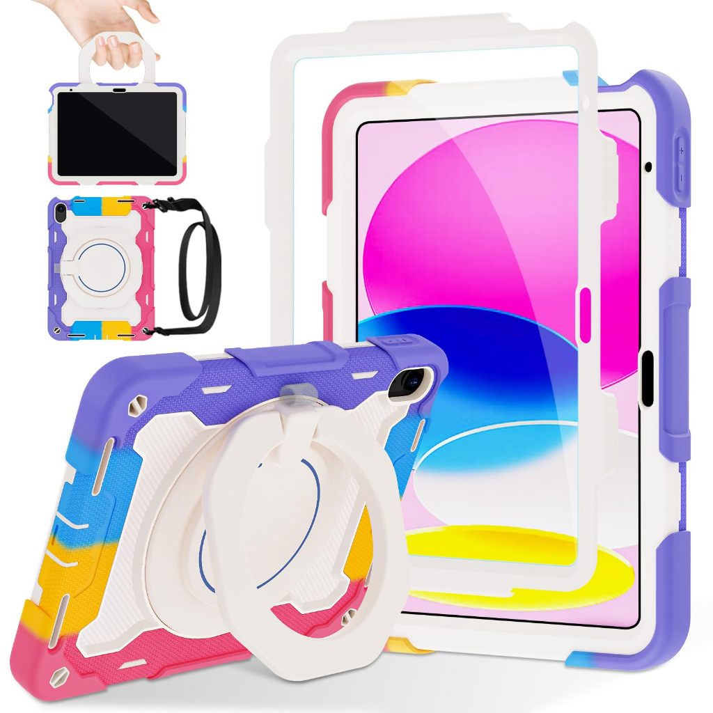 NEOMIXX เคสแท็บเล็ตสําหรับ Apple iPad (A16) 11th/10th/9th/8th/7th/6th/5th Generation 11/10.9/10.2/9.7" นิ้ว, เคส iPad Mini, iPad Air 13"/11" ฝาครอบ Pro/10.9"