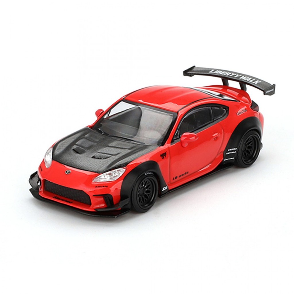 Mini GT MGT00885 885 1/64 Toyota GR86 LB Nation Red LHD RHD Diecast Scale รถโมเดล