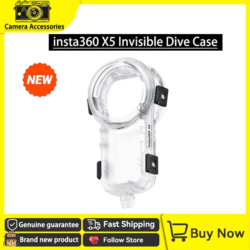 Original New insta360 X5 Invisible Dive Case 360° completely invisible, submersible 50M, for insta36