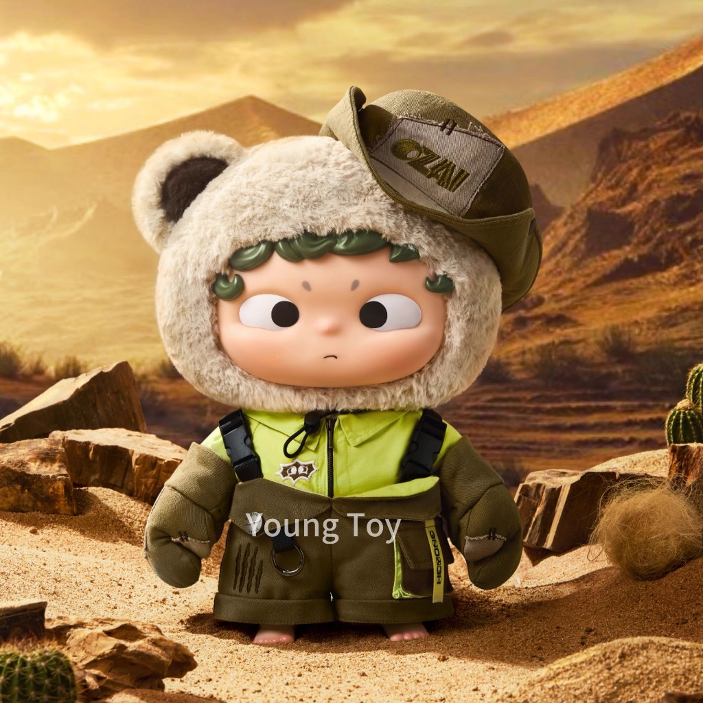 Heyone Black Play Ozai Ozai Champion Boxer ตุ๊กตาตุ๊กตาอินเทรนด์เล่นรูปตกแต่งเด็กใหญ่