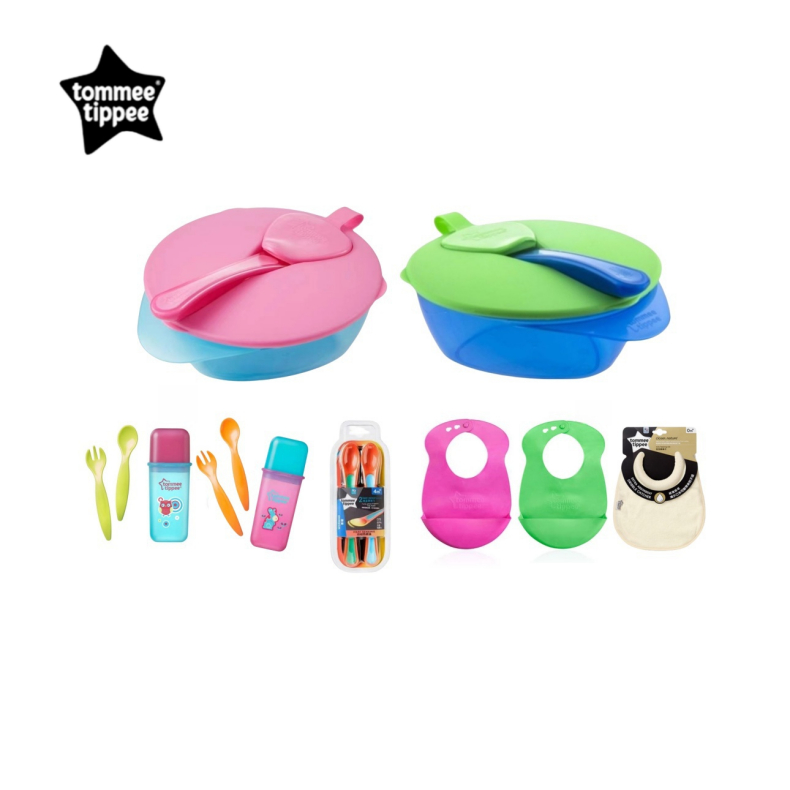 Tommee Tippee Easy Scoop ชามฝาและช้อน (82082)