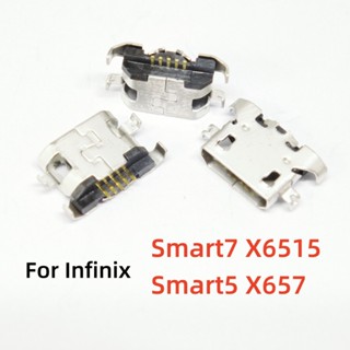 5-50pcs Micro USB mini connector พอร์ตชาร์จมือถือสําหรับ Inf…
