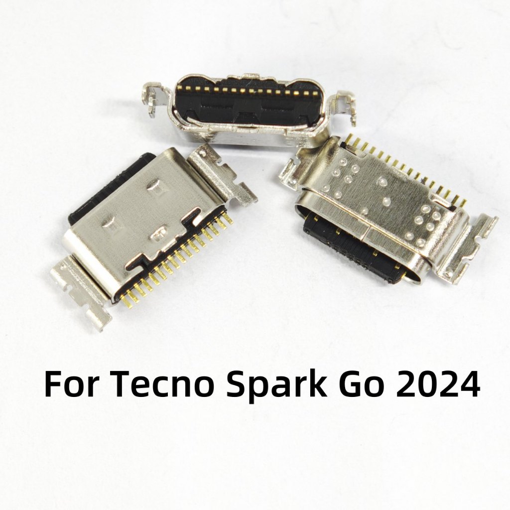 5-50Pcs สําหรับ Tecno Spark Go 2024 BG6 Charger USB ชาร์จพอร์ต Dock ปลั๊กซ็อกเก็ตแจ็ค Connector Flex สาย