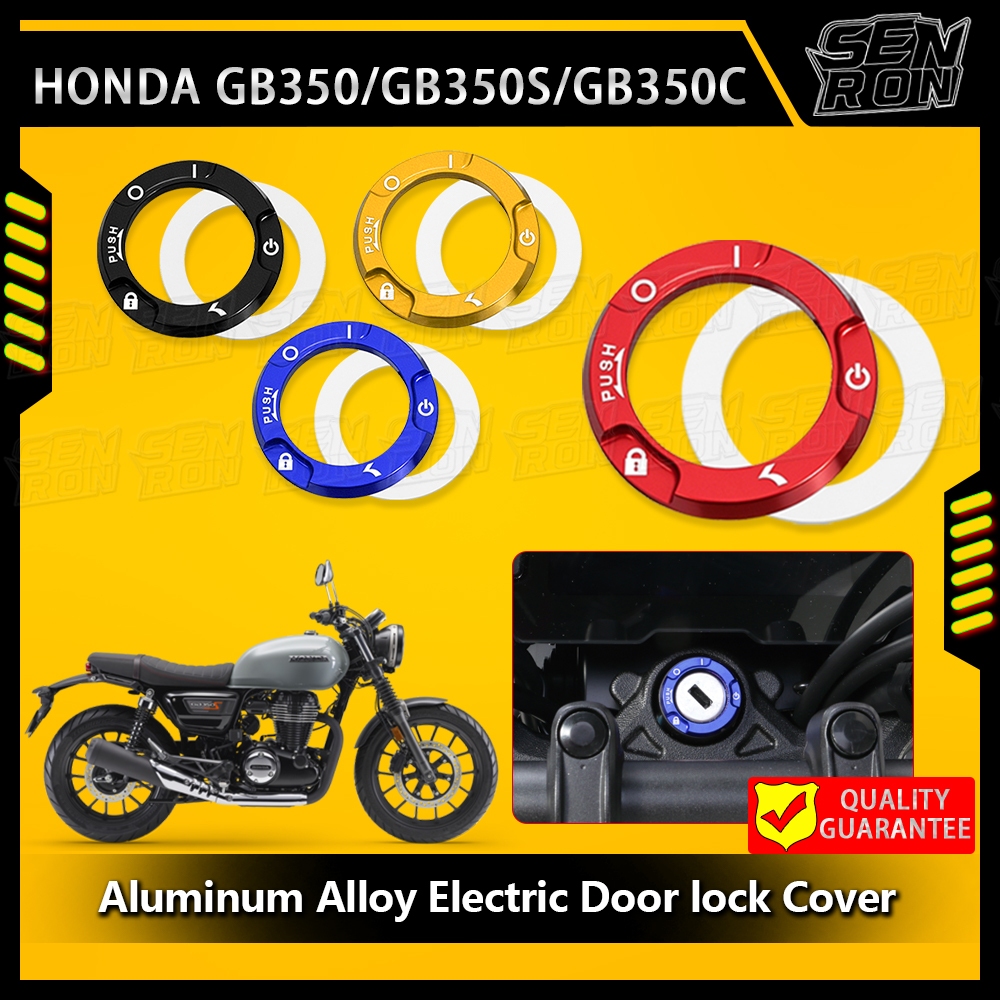 กุญแจจุดระเบิดรถจักรยานยนต์ 3D ตกแต่งวงกลมสําหรับ honda GB350 S GB350 C gb350c gb350s