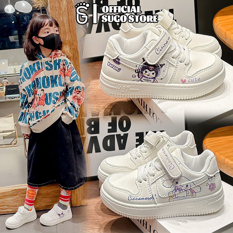 SUGE รองเท้าผ้าใบคุโรมิเด็ก