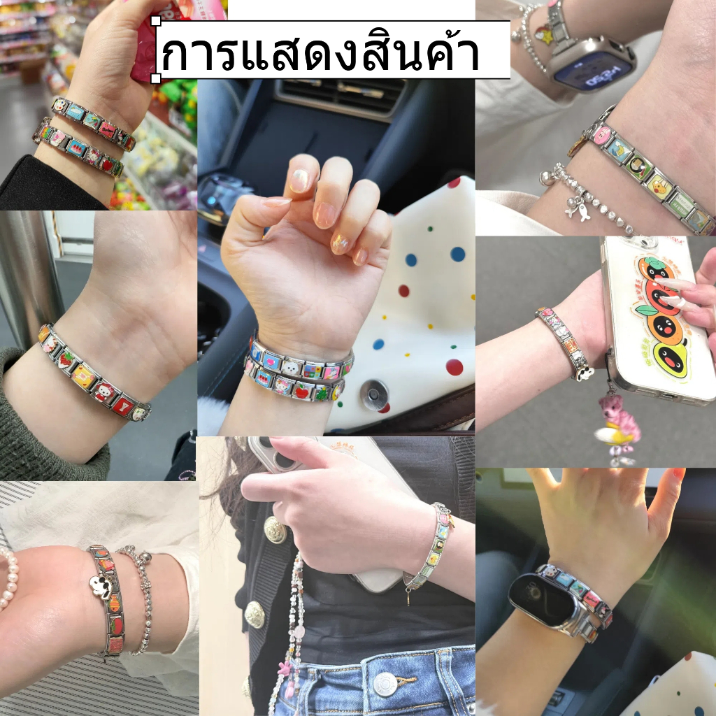 ยอดนิยมราศีคาปิบาระกลุ่มดาวอิตาลีเสน่ห์สร้อยข้อมือลิงค์พอดี9มิลลิเมตรสร้อยข้อมือสแตนเลส ทําเอง เครื่องประดับทํา - รูปที่ 4