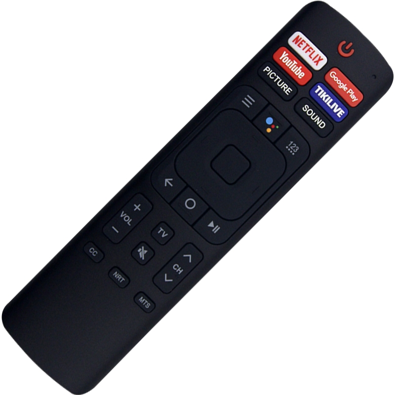 ERF3B69 รีโมทคอนโทรลเข้ากันได้กับทีวี Hisense LC-50N6000 55Q7530U 55N6000 55N8003U อะไหล่ไม่มีเสียง