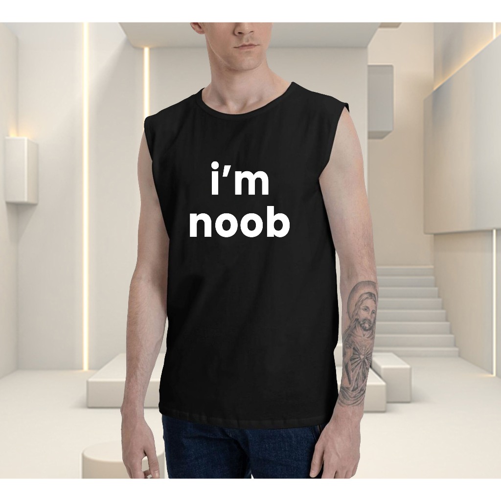 เสื้อกั๊กผ้าฝ้าย Im noob Cotton Vest S-3XL