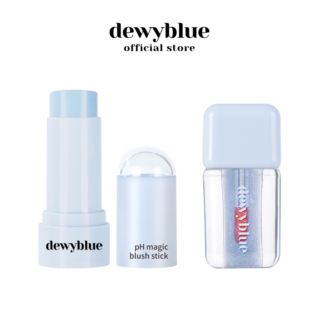 [dewyblue combo] dewyblue pH magic blush stick + pH dewy lip oil 02