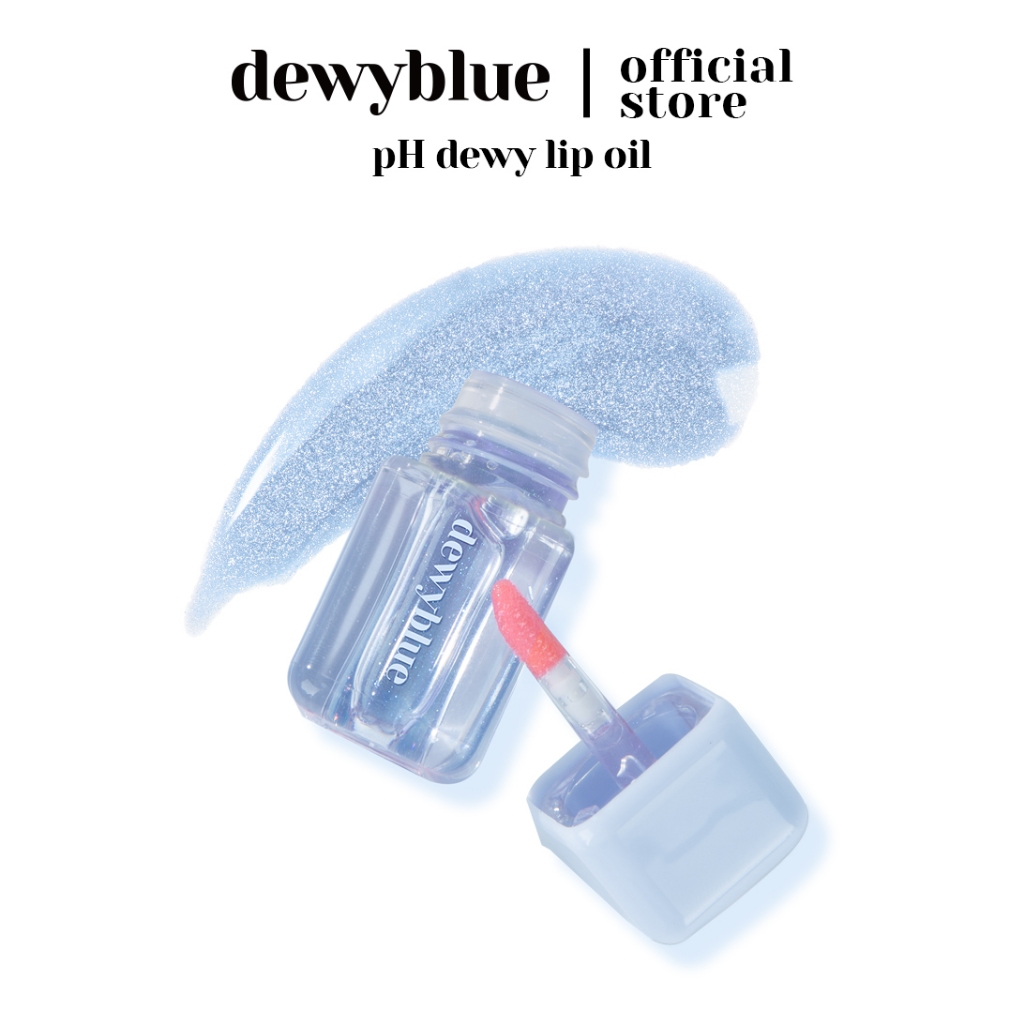 dewyblue pH dewy lip oil _ ลิปออยล์เปลี่ยนสีตามค่า pH ผิว บลิงๆ ฉ่ำวาว  ไม่เหนียวเหนอะหนะ