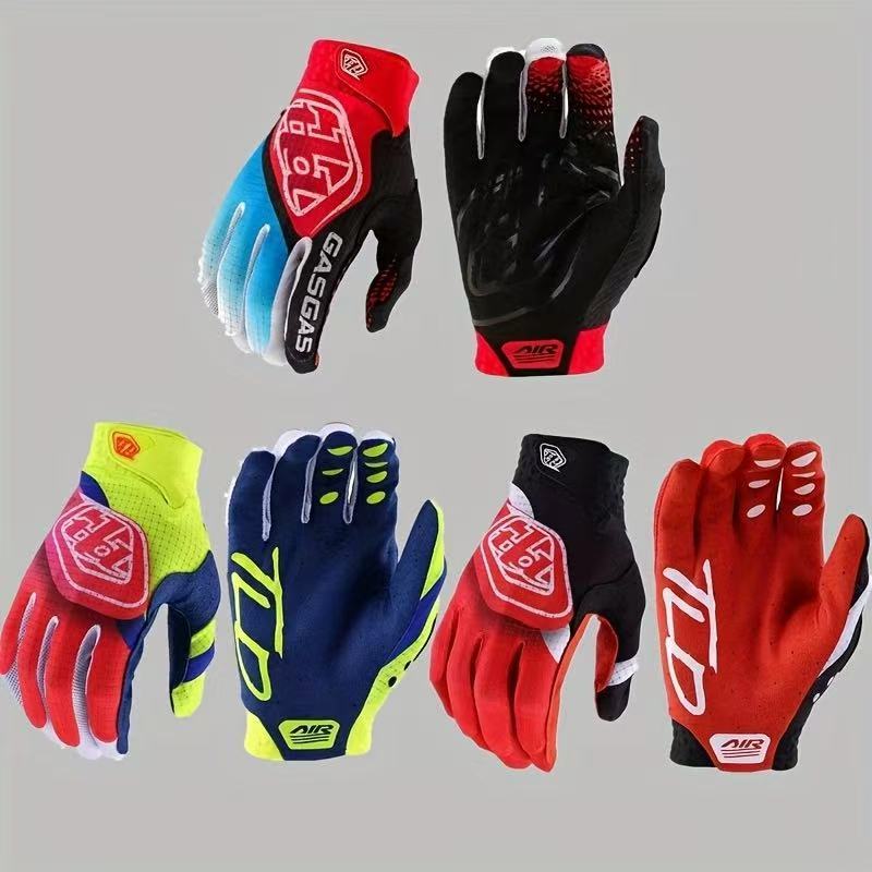 2025 ใหม่ American TLD AIR ถุงมือจักรยานขี่รถจักรยานยนต์ off-road ทนต่อการสึกหรอลื่น breathable การบีบอัด cuffs