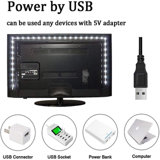 ไฟแต่งห้อง โคมไฟตกแต่งห้อง แถบ LED RGB 5050 ทีวี คอมพิวเตอร์ แบ็คไลท์ ตกแต่งห้อง โคมไฟ