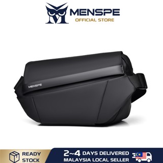 MENSPE กระเป๋าสะพายไหล่ ทรงเมสเซนเจอร์ ขนาดใหญ่ จุของได้เยอะ…