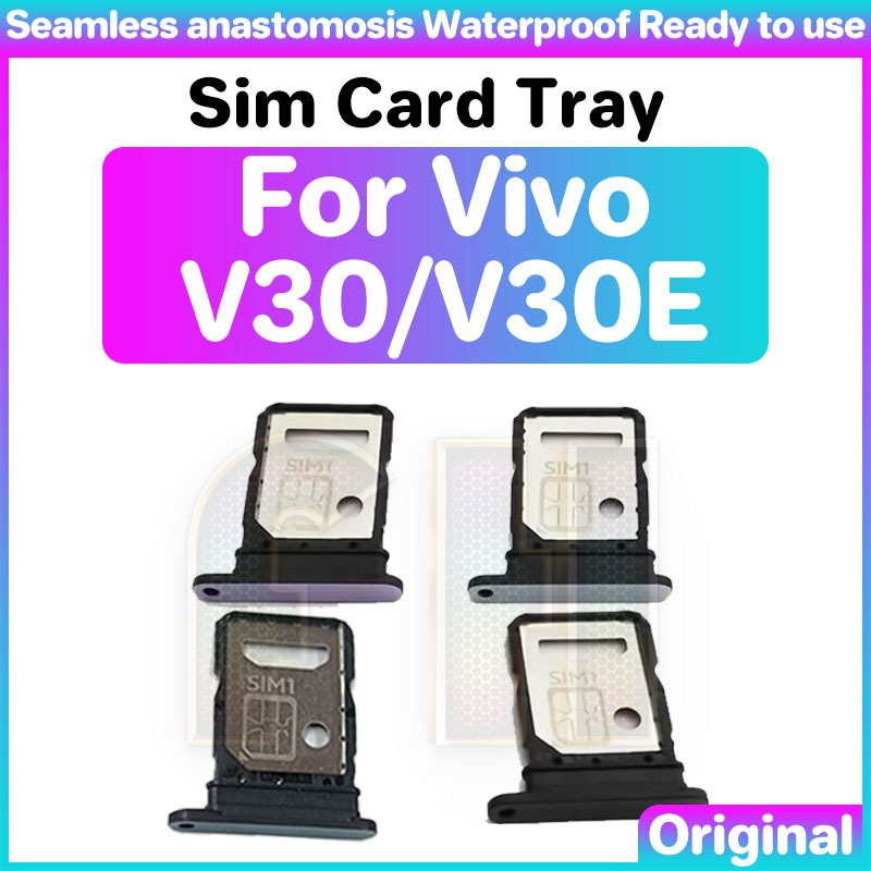 ถาดซิมสําหรับ VIVO v30 V30E ที่วางสล็อตถาดซิมการ์ด