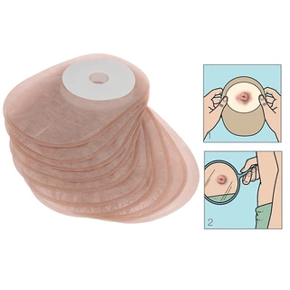 [Gay] 10PCS One-piece System Colostomy Bags Disposable Ostomy Drainable Single Pouch HDY