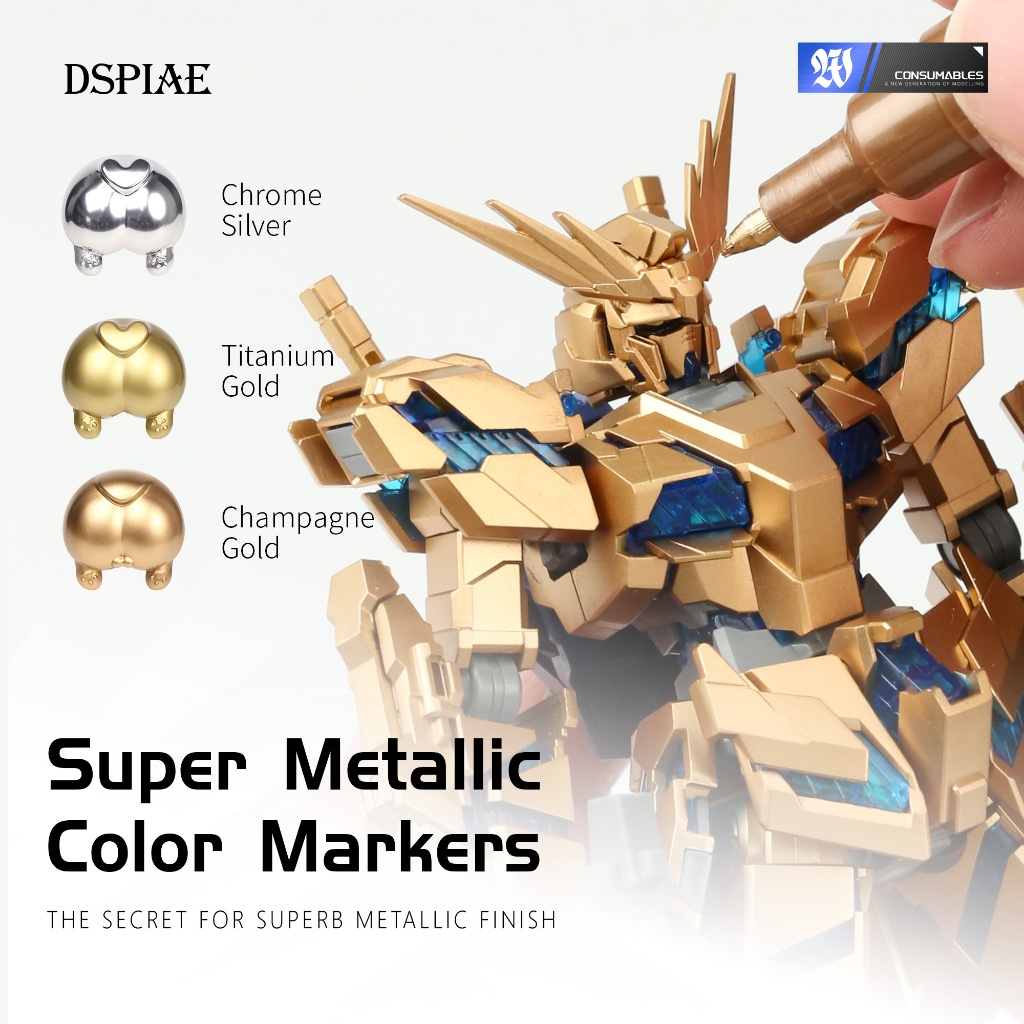 DSPIAE MKS Super Metallic Color Markers