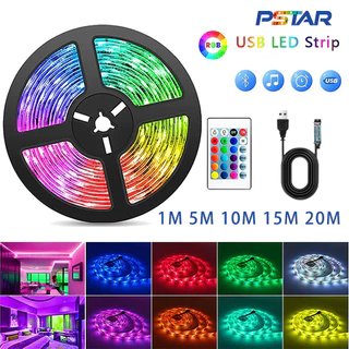ไฟแต่งห้อง โคมไฟตกแต่งห้อง แถบ LED RGB 5050 ทีวี คอมพิวเตอร์ แบ็คไลท์ ตกแต่งห้อง โคมไฟ