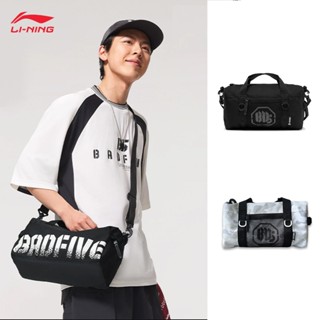 LI-NING BADFIVE กระเป๋าสะพายข้างความจุขนาดใหญ่แบบสะท้อนแสง A…