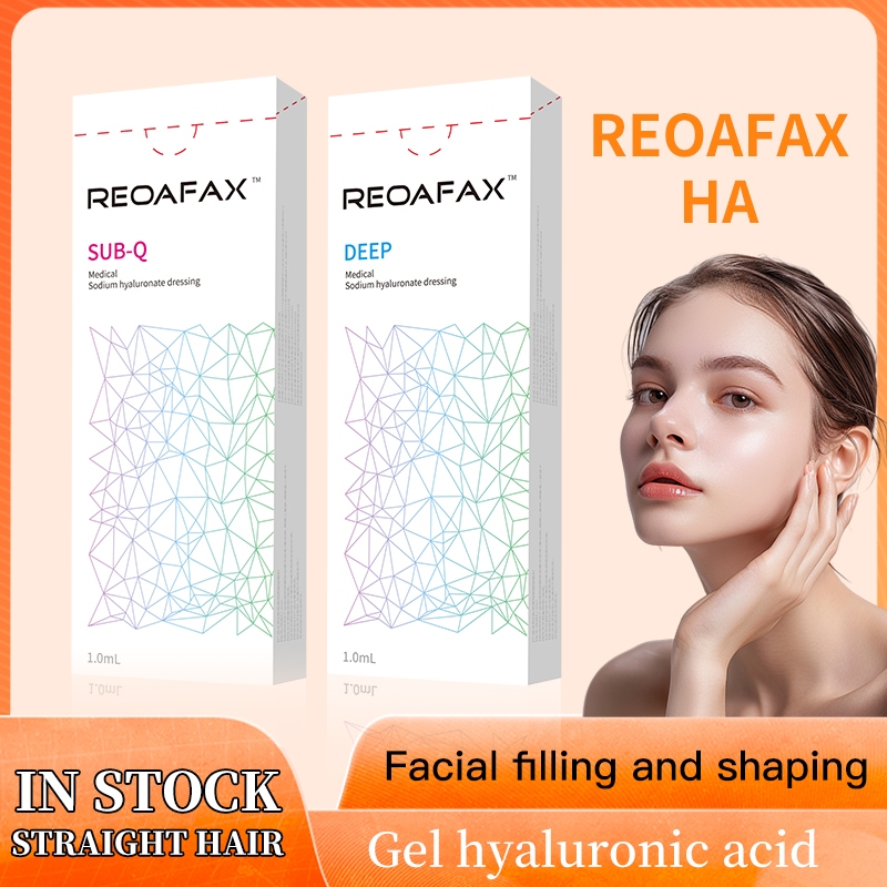 REVOLAX เติมใบหน้ากรดไฮยาลูโรนิก REOAFAX แบบเดียวกัน ซ่อมแซมอวบอิ่ม และสร้างกรดไฮยาลูโรนิก