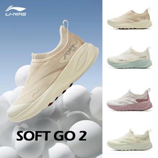 LI-NING SOFT GO 2 ผู้หญิง Athleisure Footwear กีฬามืออาชีพ A…