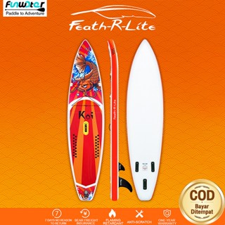 Funwater SUPFR01E พองลม SUP แพดเดิลบอร์ด กีฬาทางน้ำ กระดานโต…