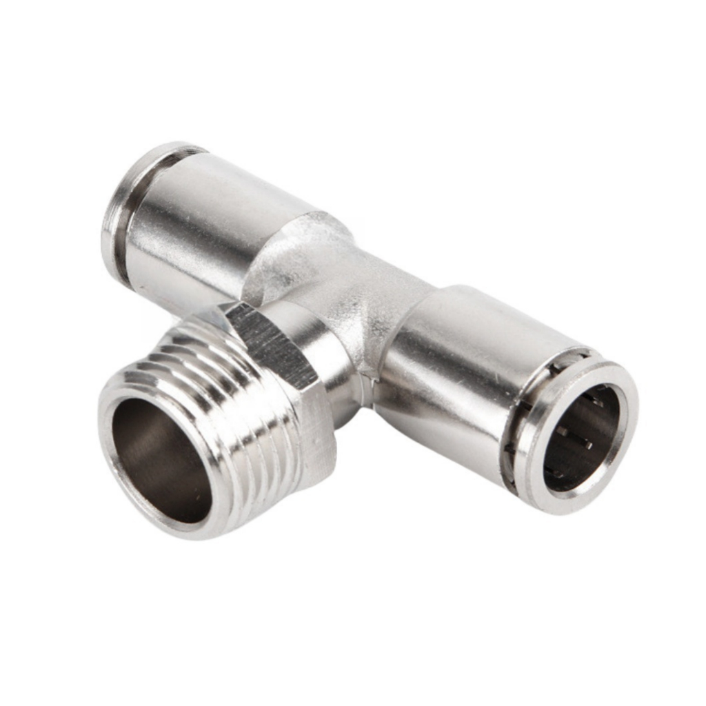 BSP ข้อศอกหญิง/ที PB ประเภทนิวเมติกทองเหลือง Push In Quick Connector Release Air Fitting