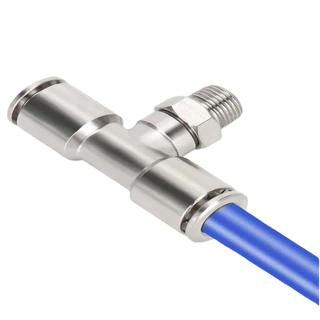 BSP ข้อศอกหญิง/ที PB ประเภทนิวเมติกทองเหลือง Push In Quick Connector Release Air Fitting