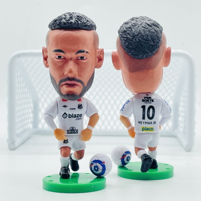 Soccerwe Soccer Player Santos 10# Neymar JR Doll 2025 Season