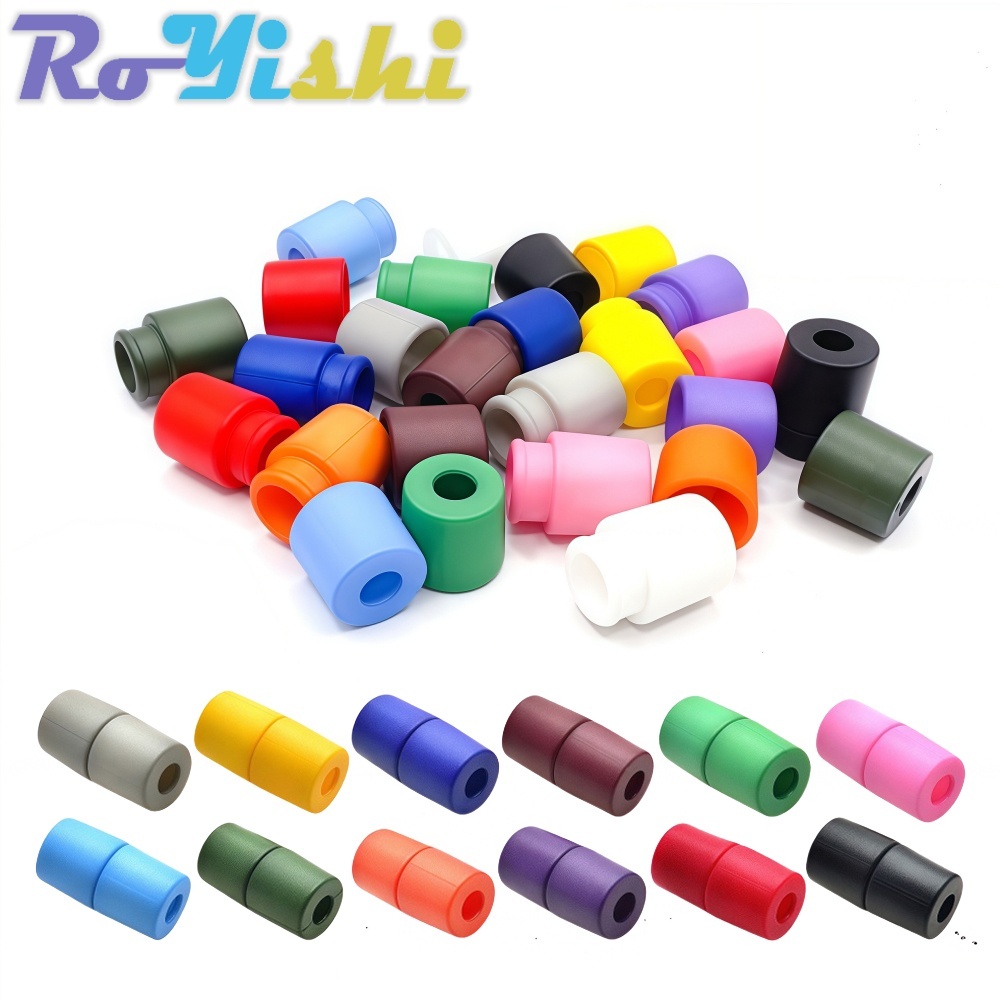 13 ชุด/แพ็คที่มีสีสันความปลอดภัย Breakaway Connectors Clasps สําหรับ Paracord & Ribbon Lanyards สร้อยข้อมือตะขอ