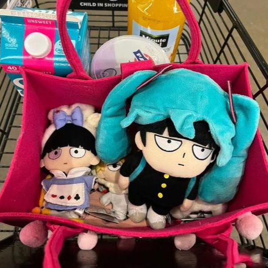 20 ซม. HATSUNE MIKU ผม Kageyama Mob Shigeo ผ้าฝ้าย Cos ตุ๊กตา Mob Psycho 100 อะนิเมะ Plush อุปกรณ์ต่