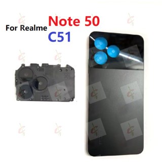 ฝาหลังสําหรับ Realme Note 50 RMX3834 C51 RMX3830