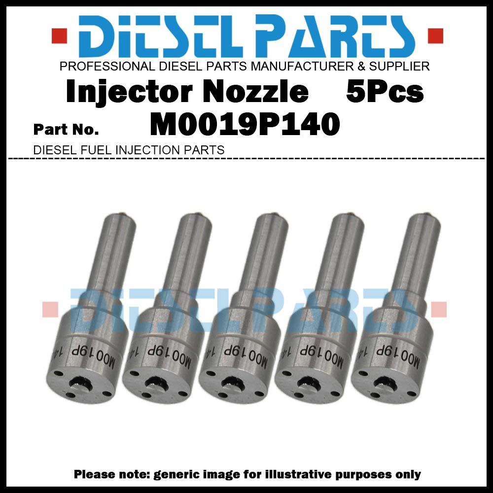 5 ชิ้นดีเซลหัวฉีดน้ํามันเชื้อเพลิงหัวฉีดเคล็ดลับ M0019P140 สําหรับ Ford Ranger Transit 3.2D Simens V