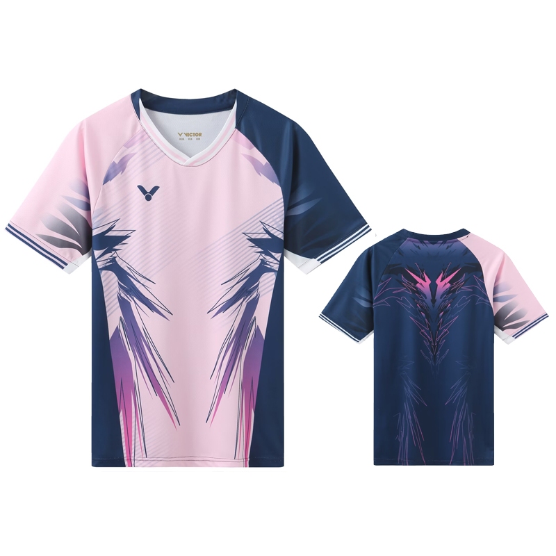 2024 2025 VICTOR Lee Zii Jia Jersey เสื้อแบดมินตันเสื้อกั๊กแขนกุดเสื้อยืดแขนสั้น Tops ราคา ถูกที่สุด ดีลบีเคเค แกลเลอรีภาพที่ 6