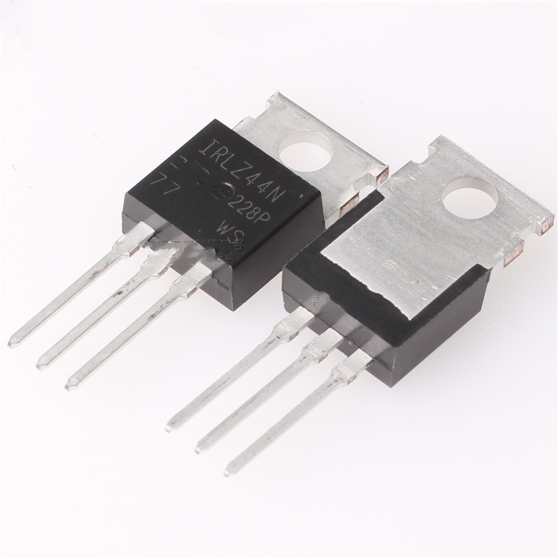 ชิป IRLZ44N TO-220 55V หลอดเอฟเฟกต์สนาม 47A ปัจจุบัน