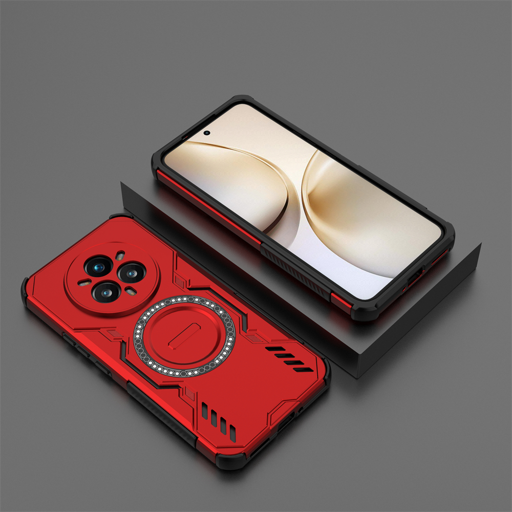 เกราะกันกระแทกเคสโทรศัพท์แม่เหล็กRealme 14 ProปลอกสําหรับRealme 14 Pro + Hard PC Realme 14 Pro Plusก