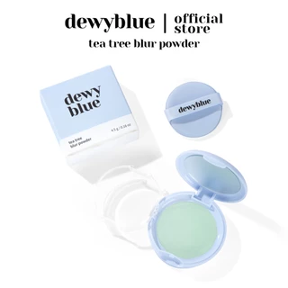 dewyblue Tea Tree Blur Powder แป้งคุมมัน ไม่มีสี ไม่ฟุ้ง เบลอรูขุมขน เหมาะสำหรับผิวมันเป็นสิวง่าย