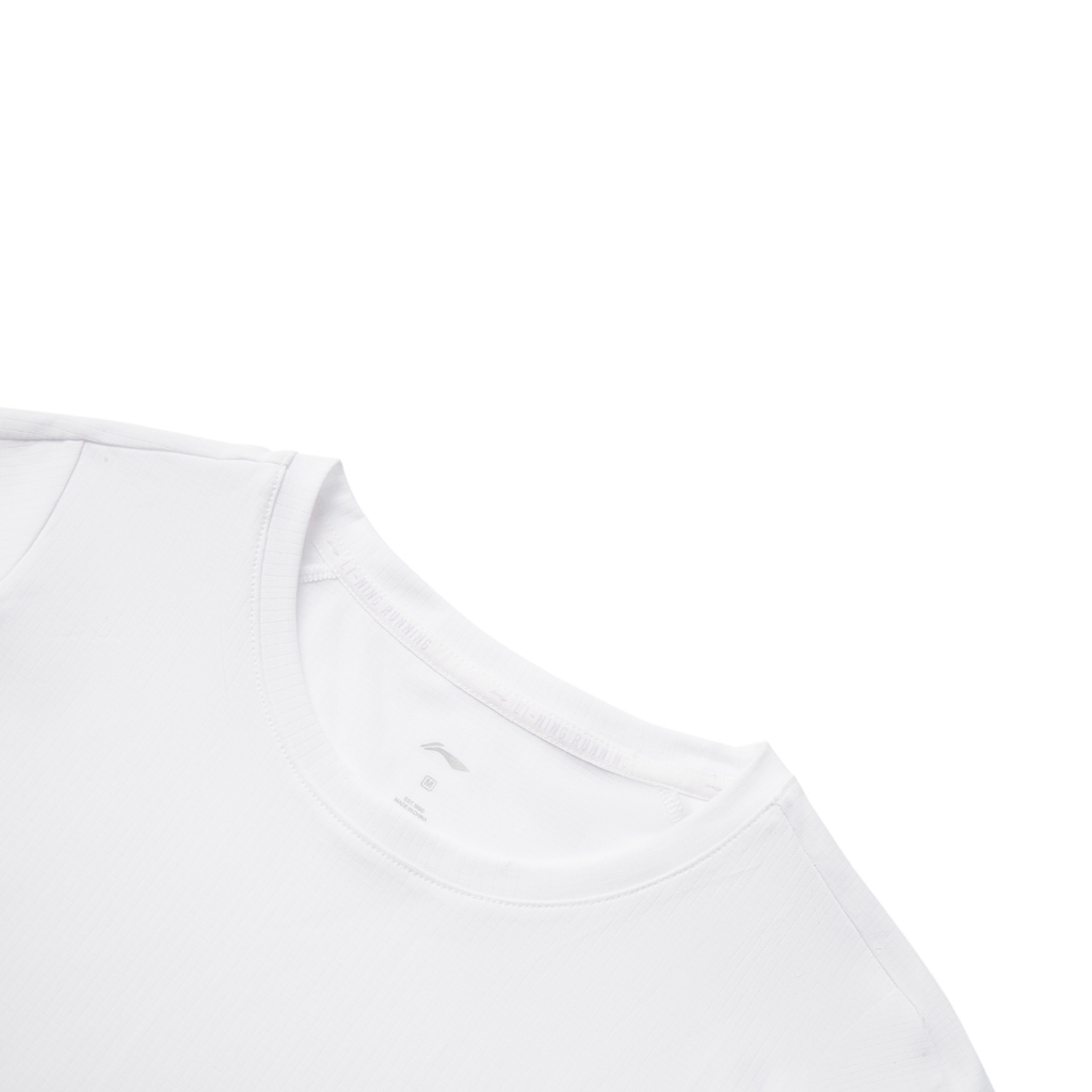 Li-Ning ATSV530 เสื้อยืดแขนสั้นผู้หญิง สะท้อนแสงและแห้งไว ของแท้จากหน้านิติบุคคลทางการ - รูปที่ 7