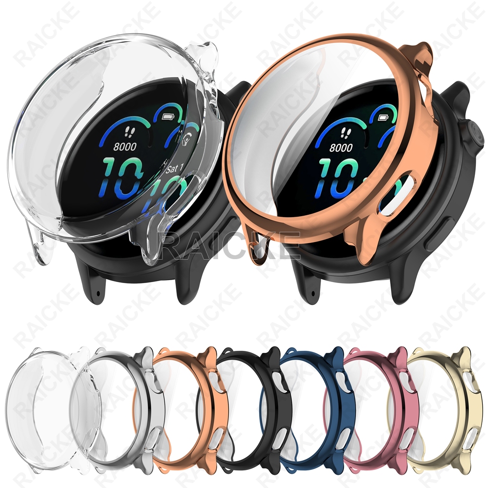 เคส TPU แบบนุ่มปกป้องหน้าจอเปลือกคลุมทั้งหมดสําหรับ Garmin Vivoactive 6