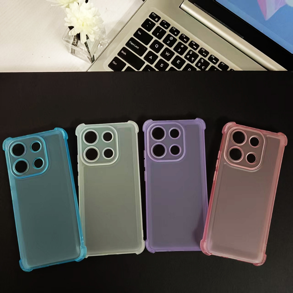 สําหรับRedmi A4 A3 Pro 14C 13C 10C 10 9C 9 K80 K70 K60 K50 K40 Pro Ultra K70E Turbo 4 3 กันกระแทกซิล