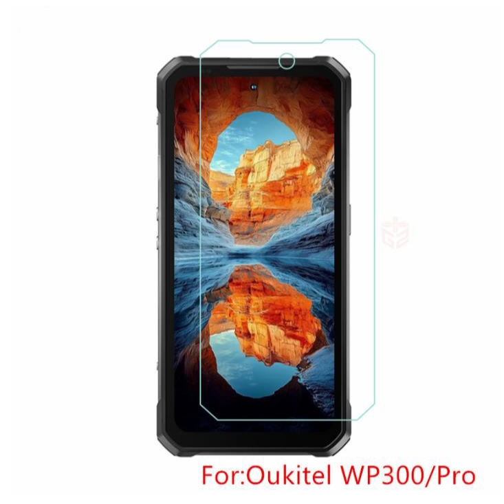 กระจกนิรภัยสําหรับ Oukitel WP300 Pro ฟิล์มกันรอยหน้าจอ