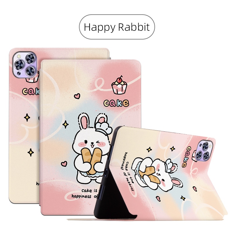 สําหรับRealme Padแท็บเล็ตP70 แฟชั่นรูปแบบการ์ตูนกันกระแทกกรณีแท็บเล็ตRealme P60 11 นิ้วคุณภาพสูงPUหนังเหงื่อลื่นฝาครอบ - รูปที่ 7