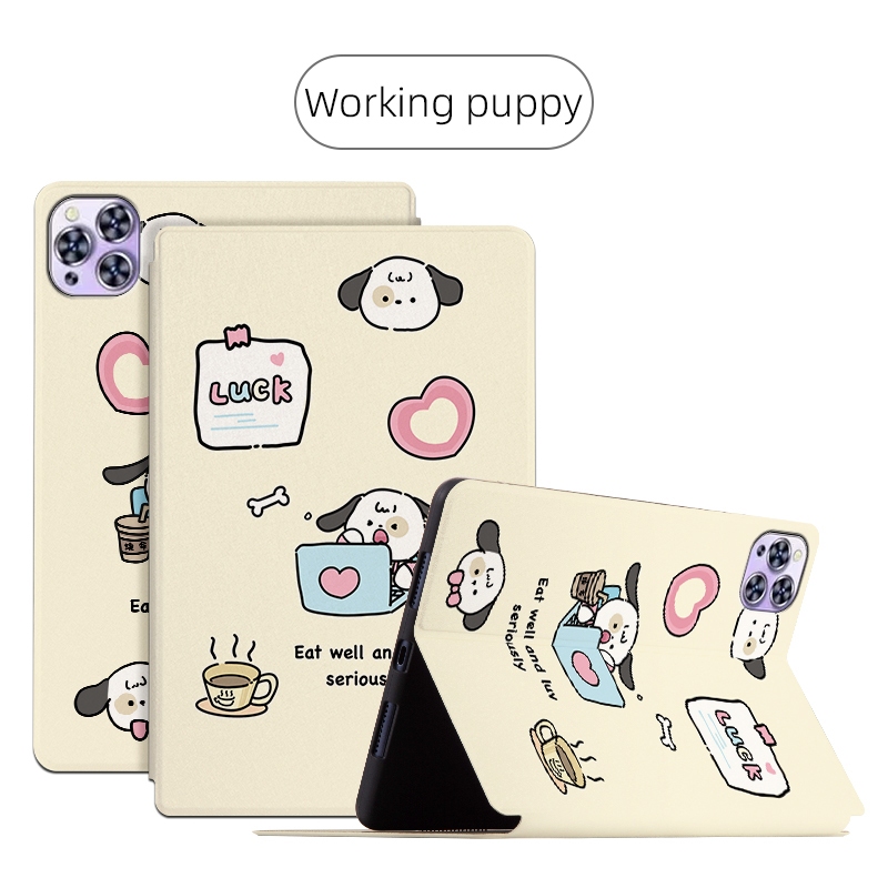 สําหรับRealme Padแท็บเล็ตP70 แฟชั่นรูปแบบการ์ตูนกันกระแทกกรณีแท็บเล็ตRealme P60 11 นิ้วคุณภาพสูงPUหนังเหงื่อลื่นฝาครอบ - รูปที่ 6