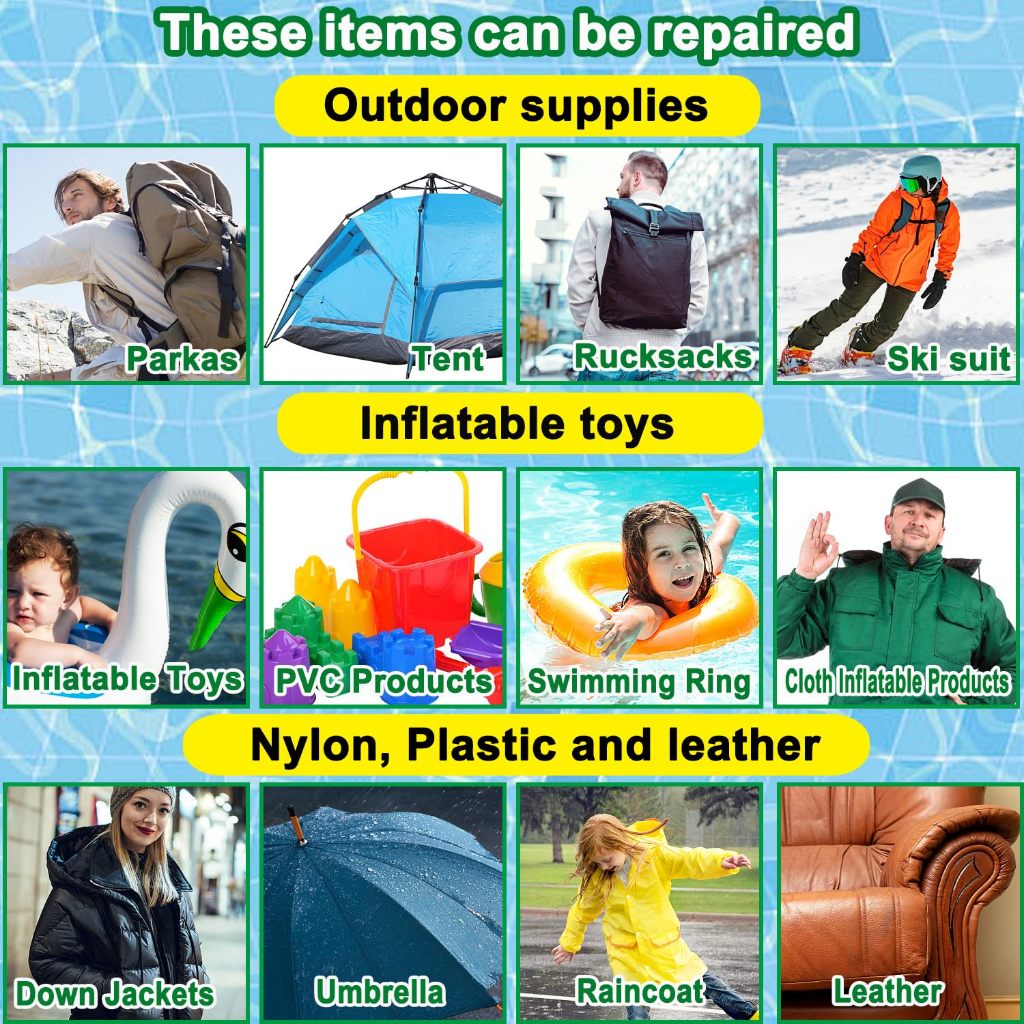 เทปซ่อมสระน้ําเป่าลม ทีพียู แผ่นซ่อมสระน้ําเหมาะสําหรับบ้านเป่าลม เต็นท์ ผ้าใบ หลังคาลอยน้ํา แหวนว่ายน้ํา - รูปที่ 3