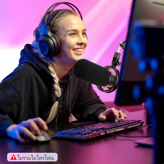 HyperX QuadCast ฝาครอบกันเสียงลม (Pop Filter) - สำหรับไมค์ QuadCast โดยเฉพาะ｜ลดเสียงรบกวน อัพเกรดคุณภาพเสียง