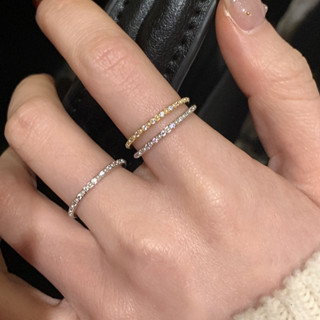 จากไทย 1วันถึง💕แหวนนิ้วประณีต มุกเพชรแบบบาง | ส่องแสงหรูหรา …