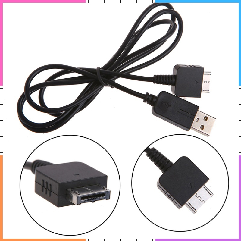 คลังสินค้าพร้อม2 in 1 สายชาร์จ USB สําหรับ Sony PSV 1000 / PS Vita / PCH 1000 USB Transfer Data Sync สายชาร์จสายชาร์จ